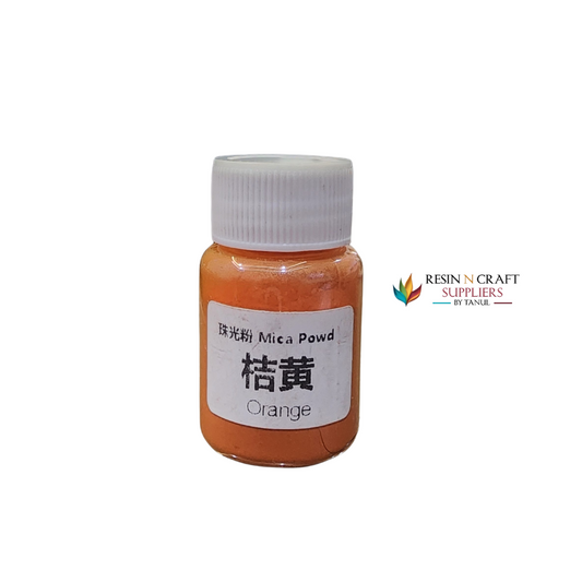 Orange Red Mica Powder (10 Gram)