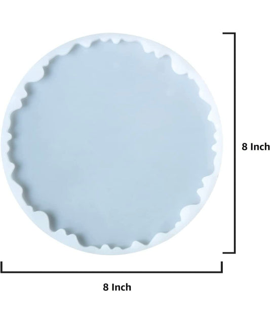08" Agate Round Silicone Mould – Economy Quality