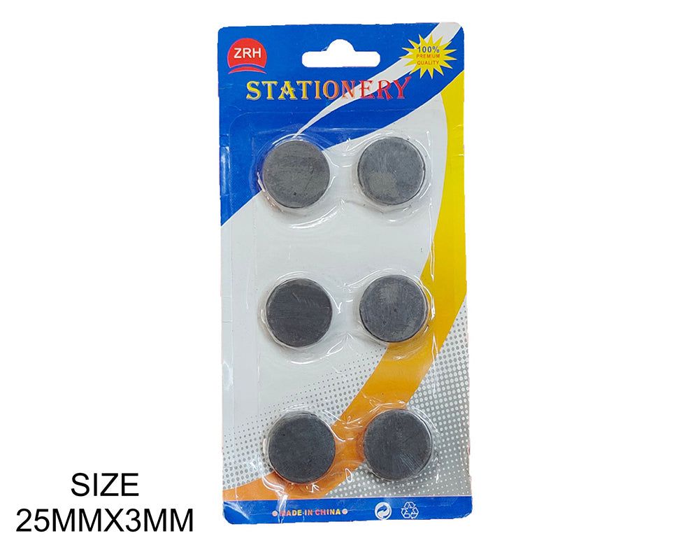 25MM Round Ferrite Magnet for Resin Art, Concrete Art, DIY Crafts &amp; Home Projects