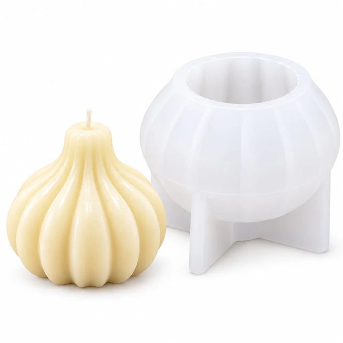 Modak Shape Silicone Candle Mould – 5.6 CM | Traditional Modak Design for Candle Making