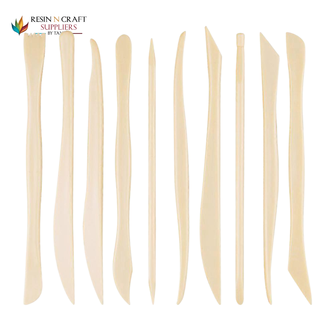 Clay modeling tool 10 pcs set  (RHBR22 - 37)