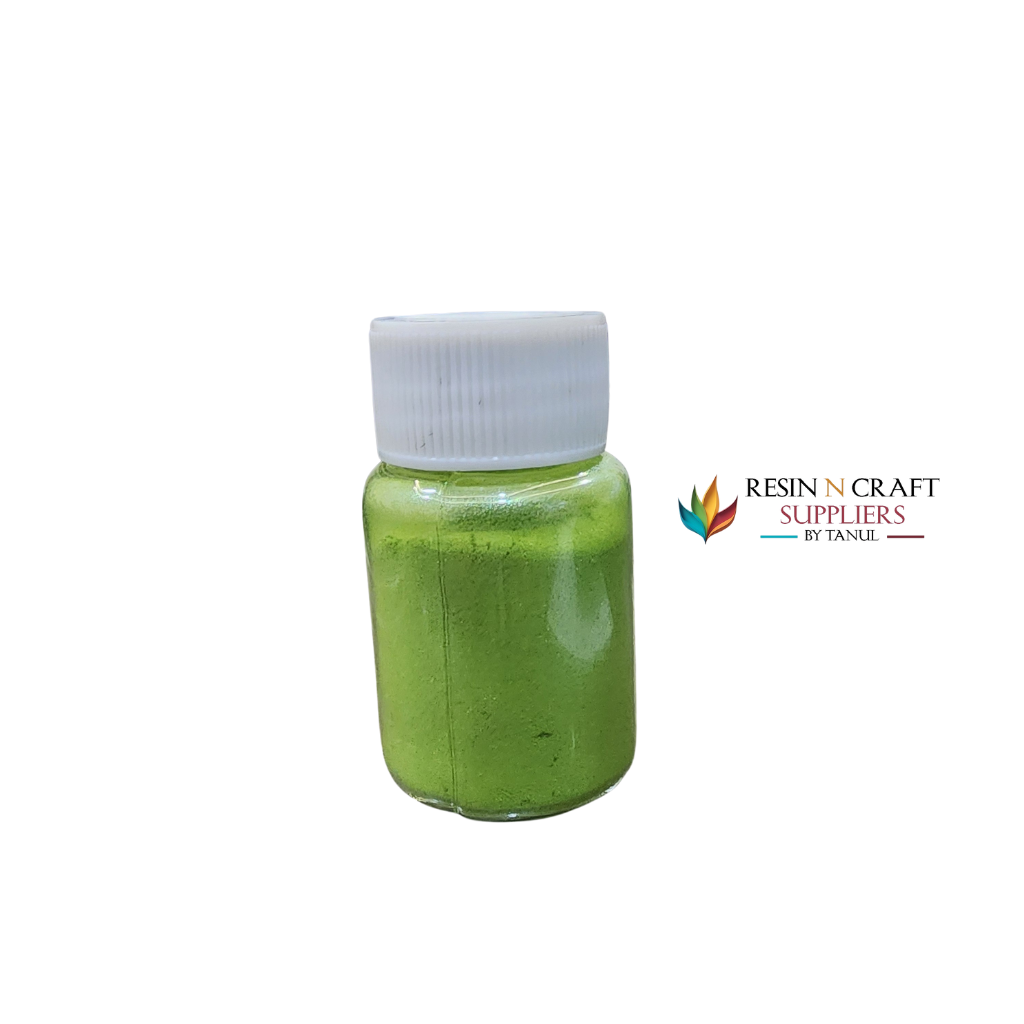 Flouresent Green Mica Powder (10 Gram)
