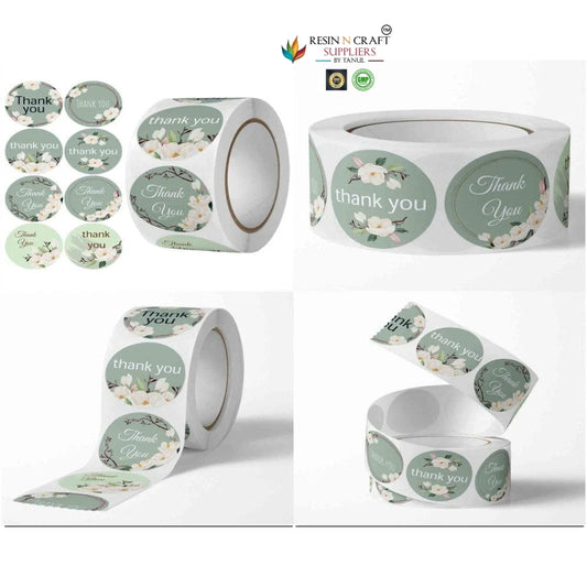 ThankYou Stickers / Thank You Tape (500 Stickers per Roll) ✨💌