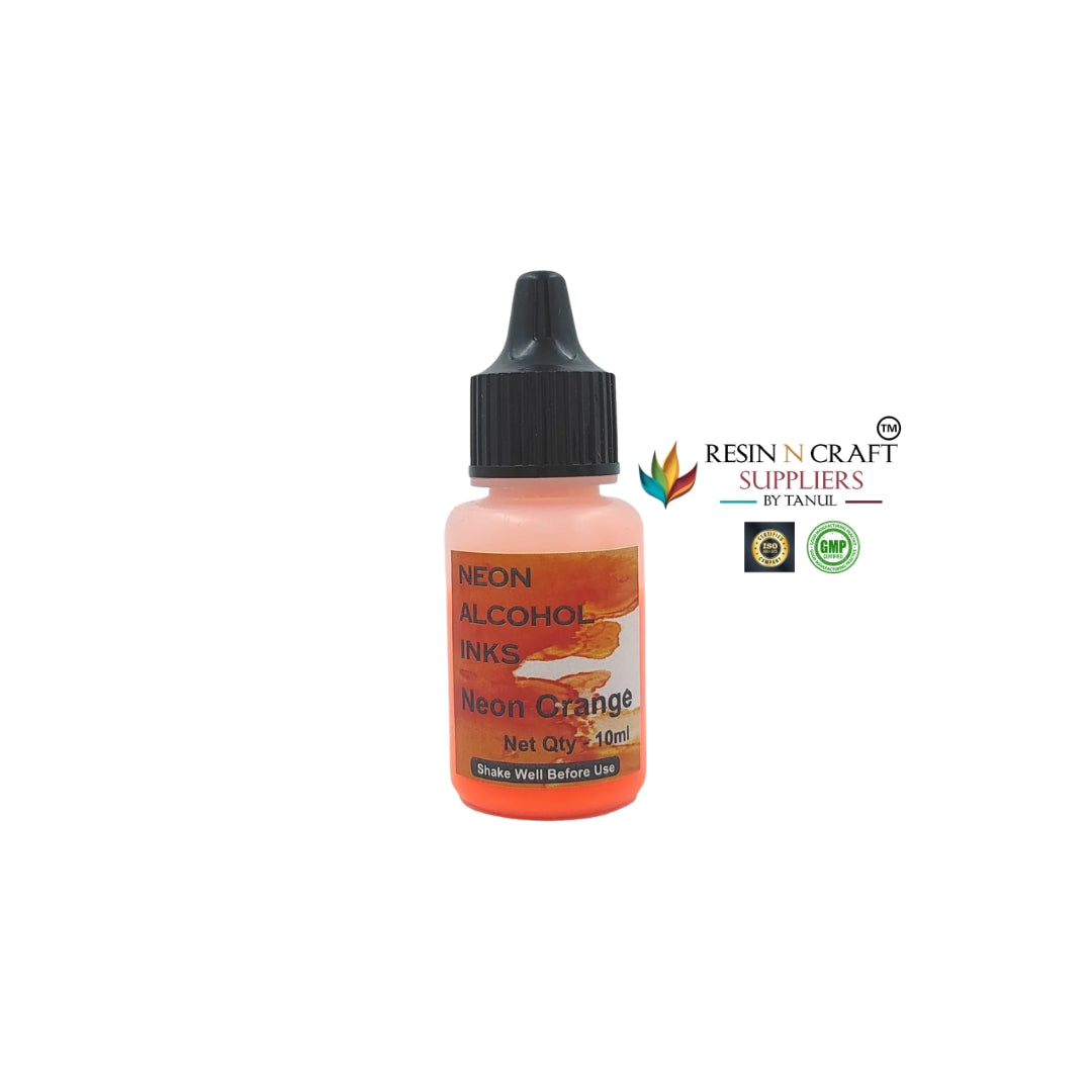 Neon Alcohol Ink – 10g Each | Pack of 6 Colors & Single Colors Available