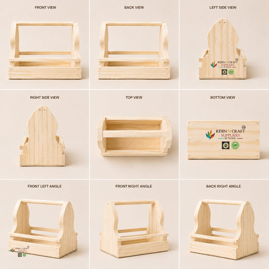 Wooden Gift Hamper Tray Design 2  – WTR02