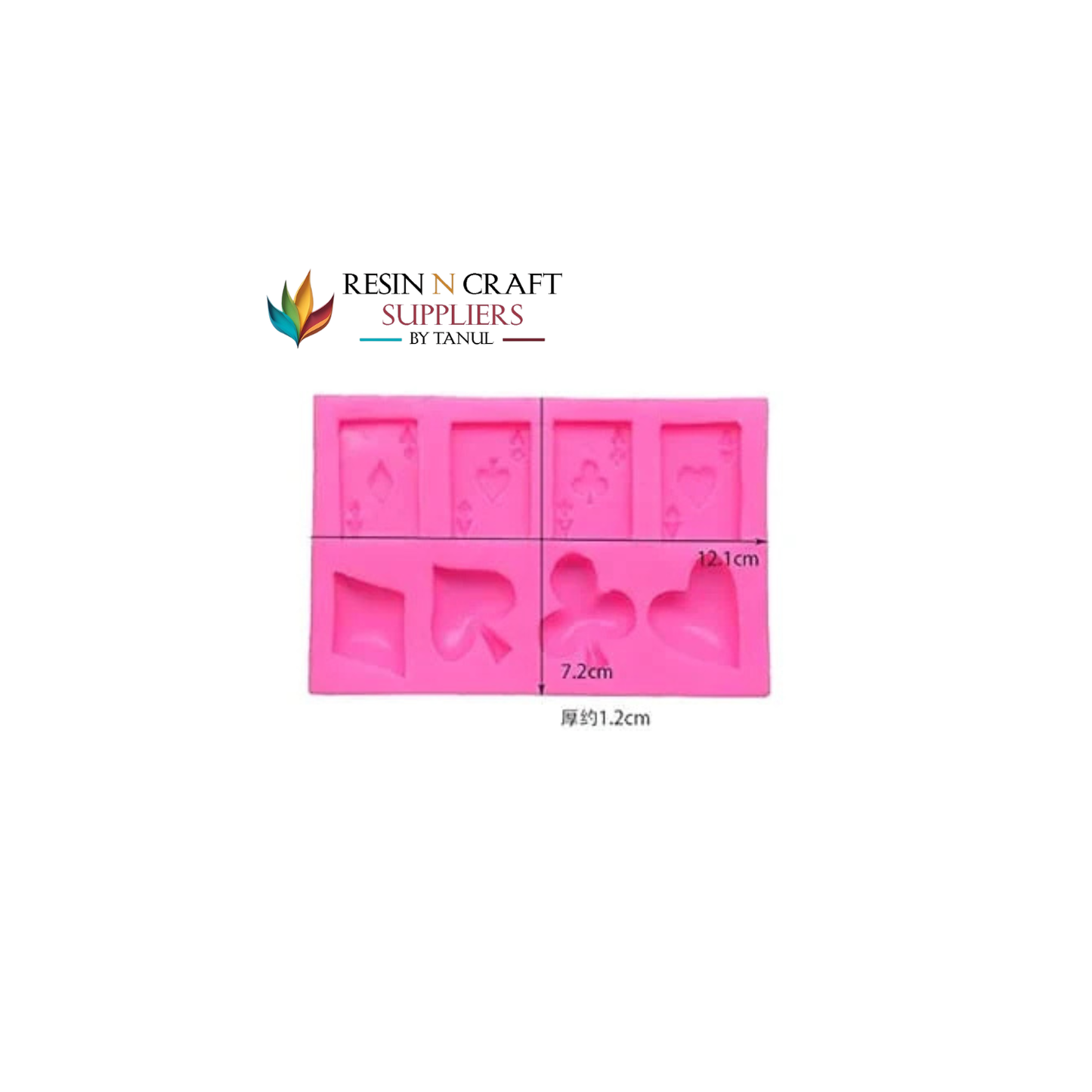 Poker Silicone Molds (RCFM281)