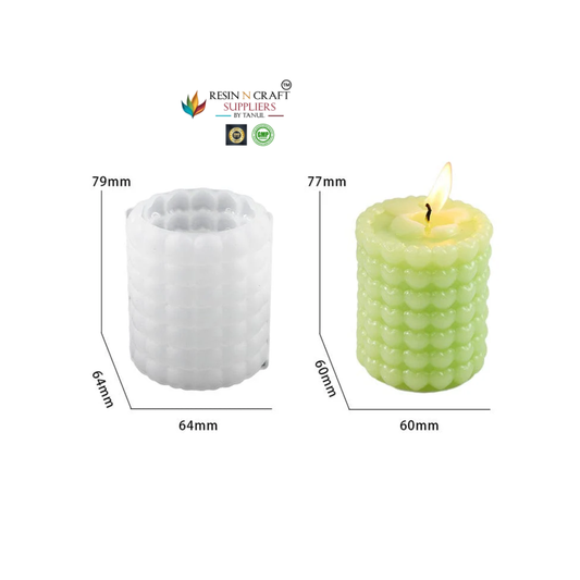 Small Love Cylinder Candle Mould (RSM0871M)