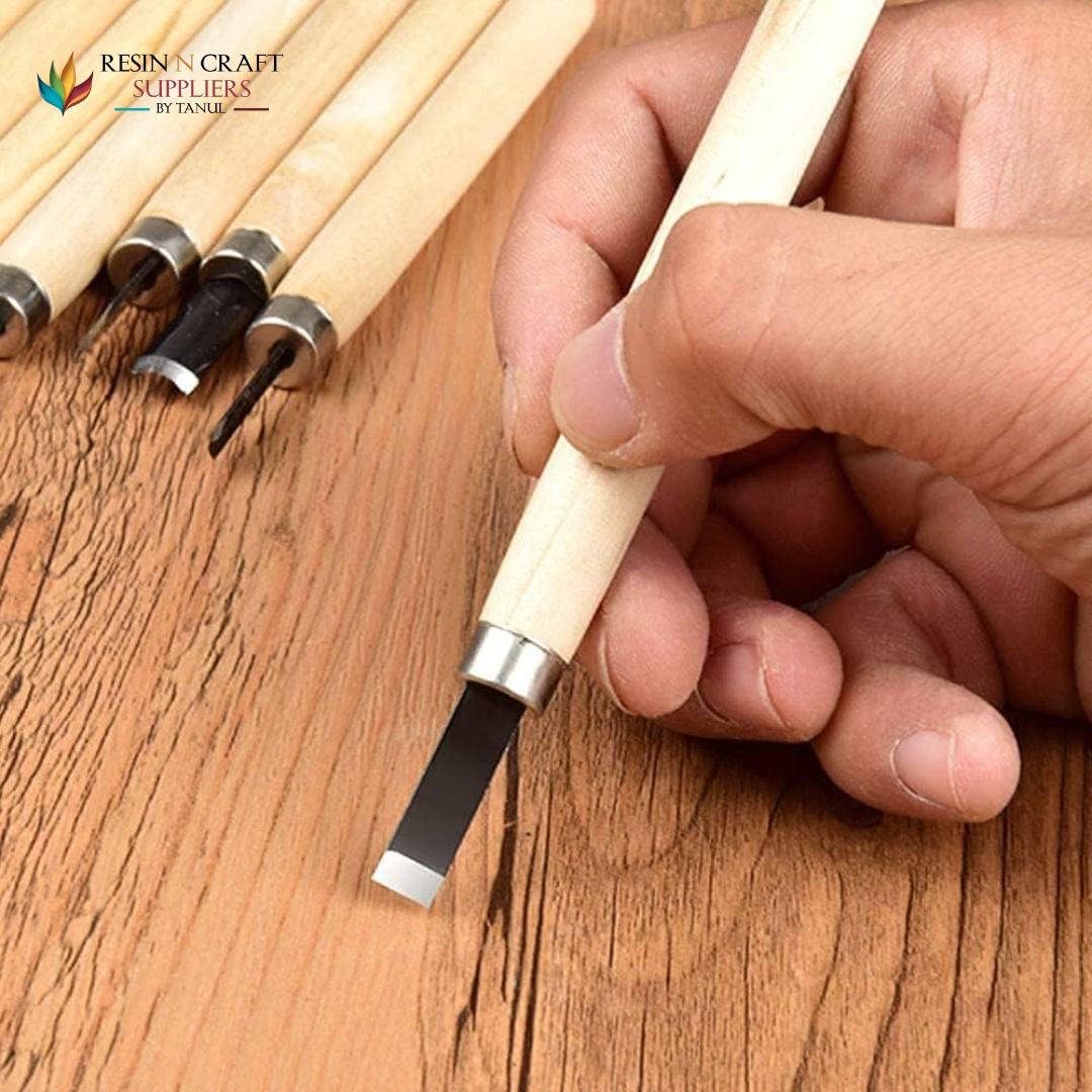 Wood Carving Tools 4 pcs set  (RHBR22 - 31)