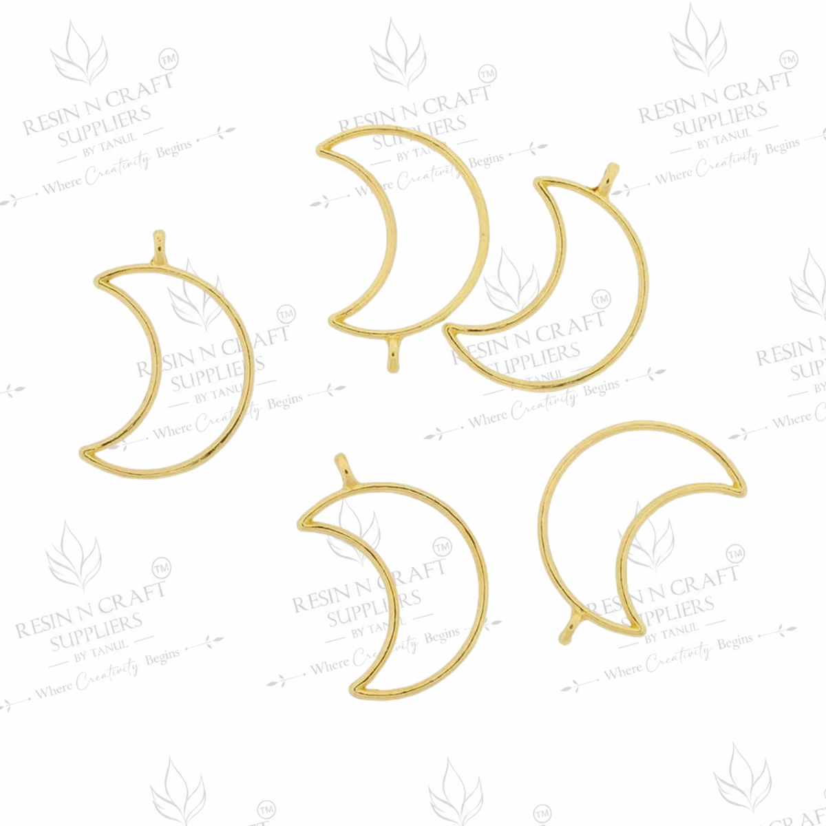 5 In 1 Moon Bezels Set