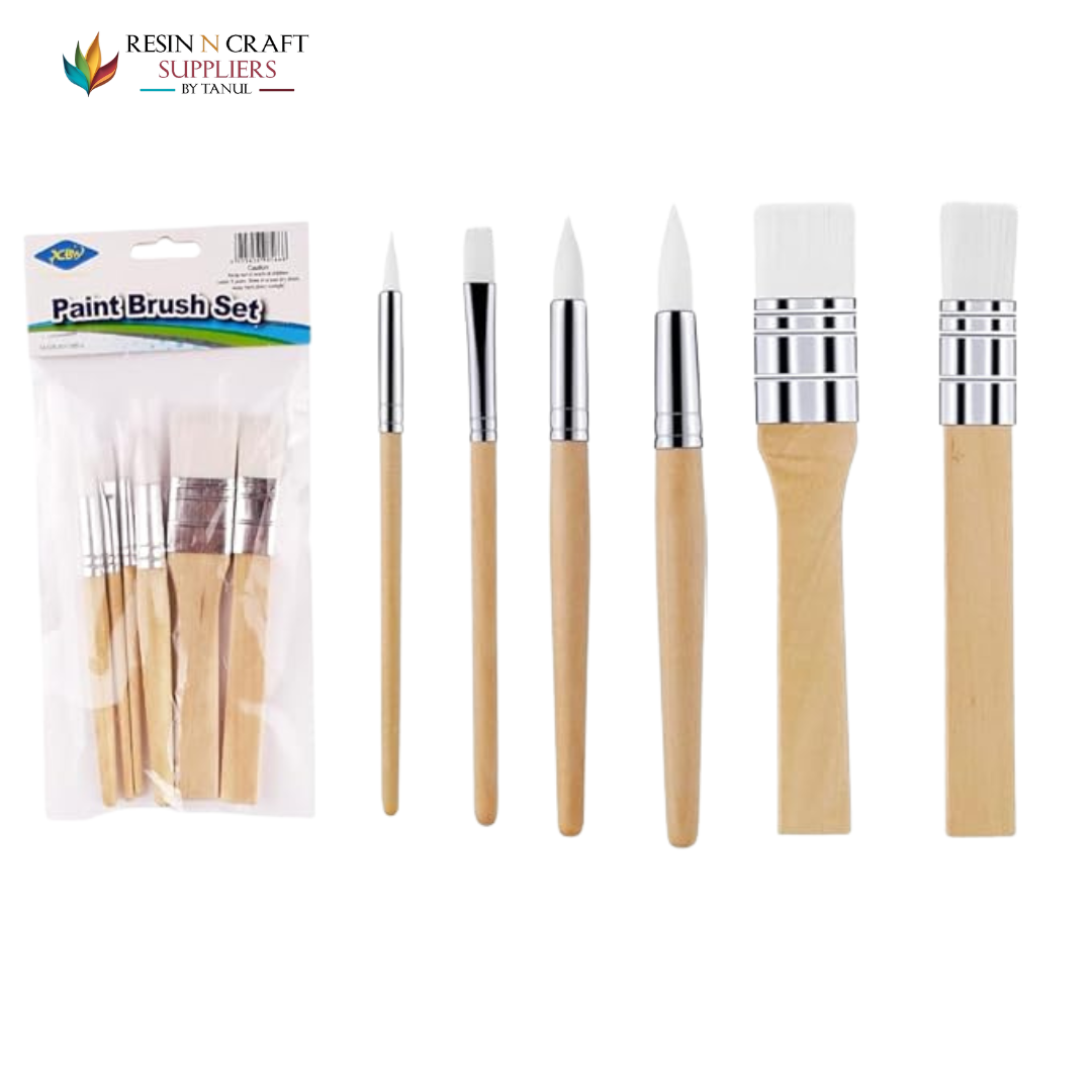 6 PCS oil paints brush (RHBR22 - 47)