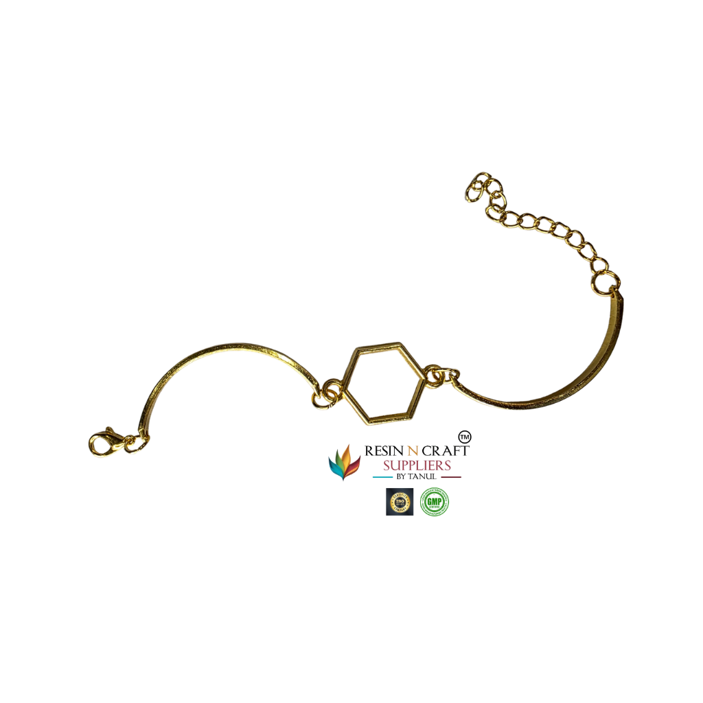 Bracelet Base Without Bezel (Rakhi / Gift Collection) (Gold Color)