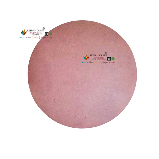 Round MDF Clock & Art Base – 24 x 24 Inch (8mm Thick) | Without Center Hole