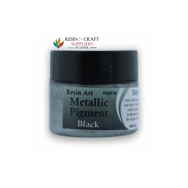 Black Metallic Pigment 20 grms