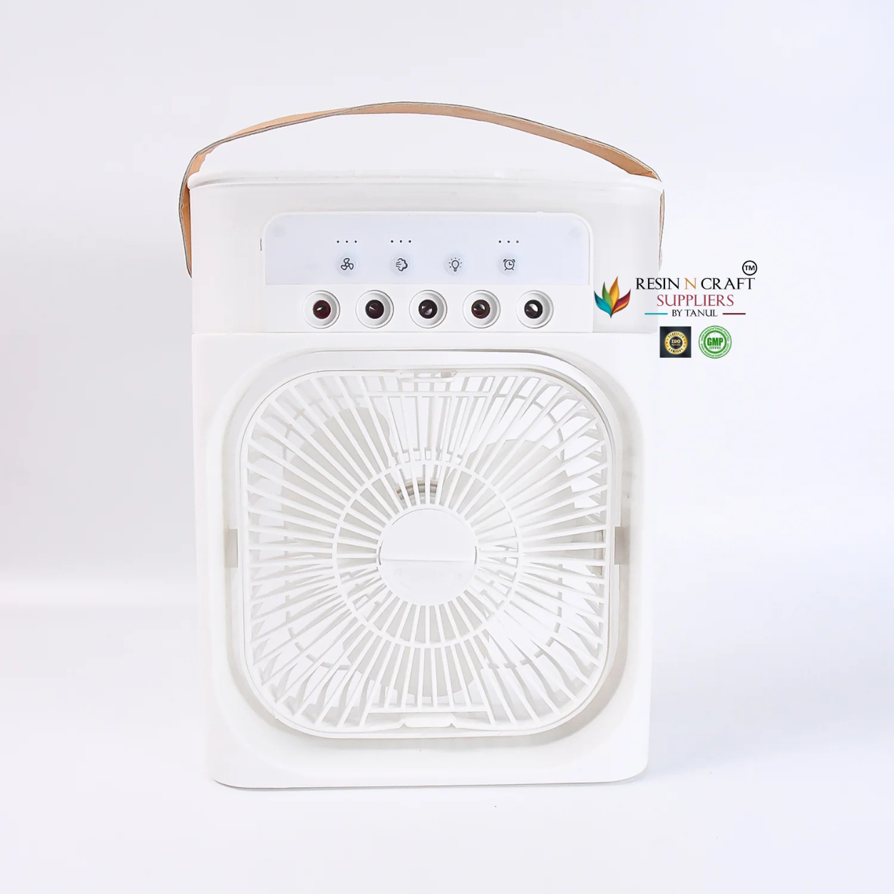 Portable air cooler fan with 7-color light – personal ac fan 8 INCH
