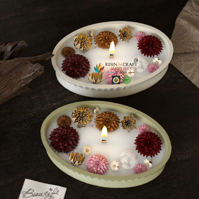 Striped Oval Deep Tray Mold (RRM -0363)