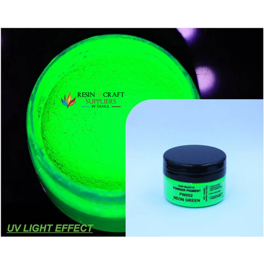 Neon Powder Pigment – 20 GRMS  Neon Green