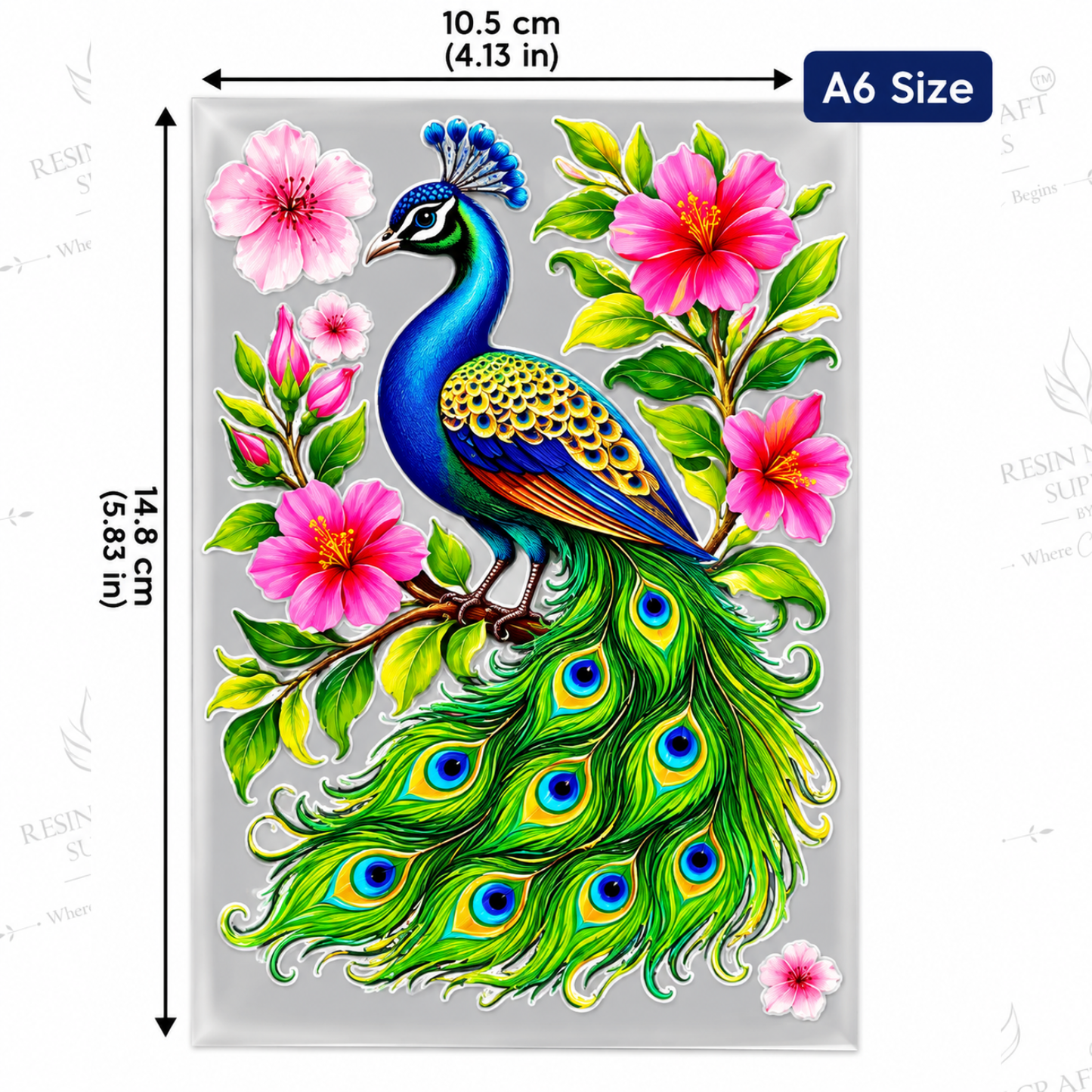 Color Peel & Stick UV DTF Sticker – A6 Size (UVS - 211)