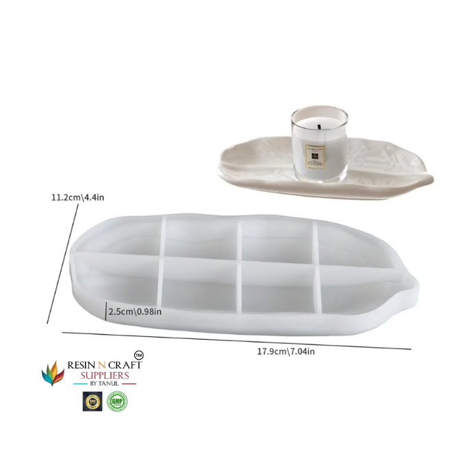 Serene Leaf Tray Mold (RRM 0370)
