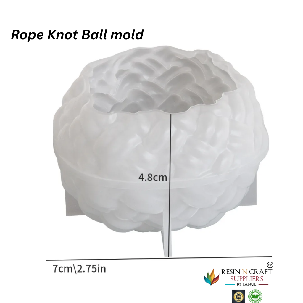 Rope Knot Ball Mold – Premium Silicone Mold