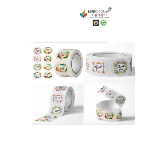 ThankYou Stickers / Thank You Tape (500 Stickers per Roll) ✨💌