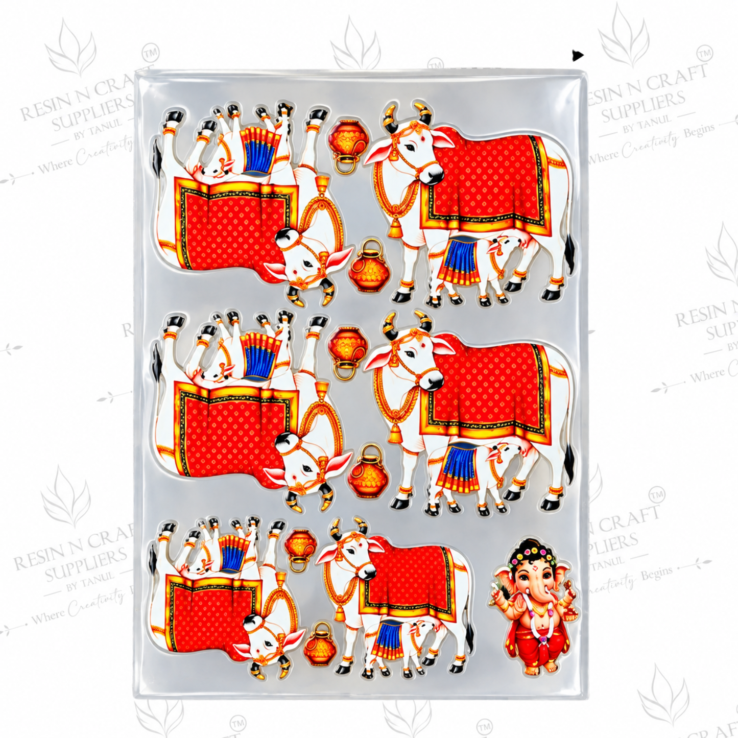 Color Peel & Stick UV DTF Sticker – A6 Size (UVS - 201)
