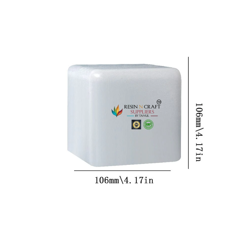 10.6 CM Cube Paper Weight Mould (RSM0362M)