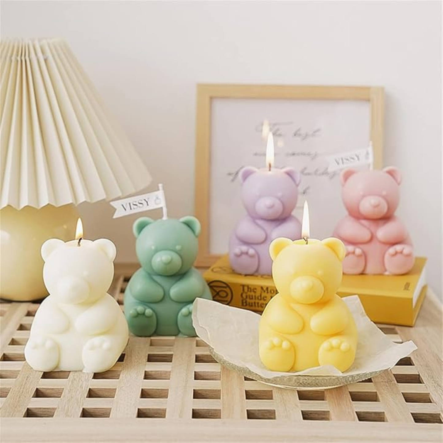 Teddy Bear Candle Mould Small (RHBR 38-08)