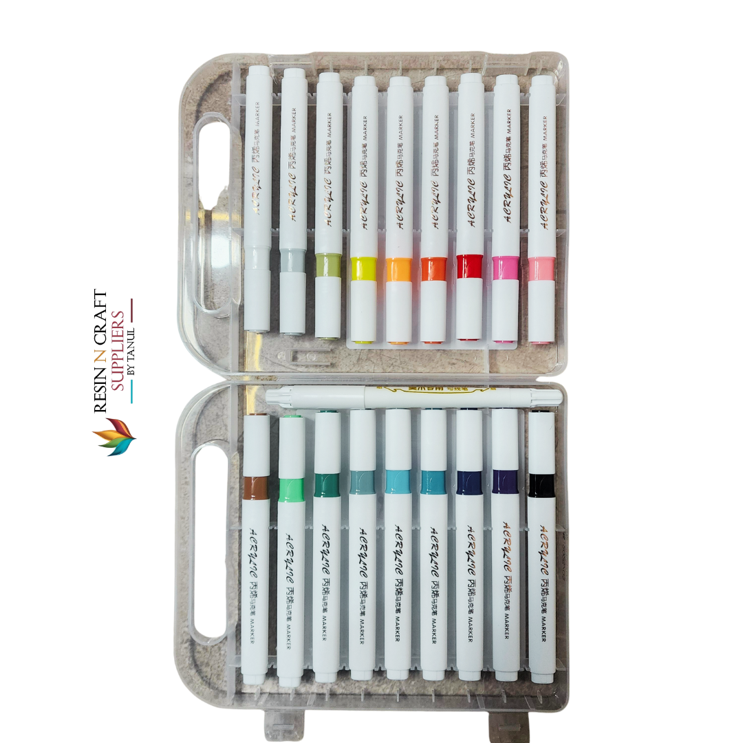 RHBR 22–50 | 18 Colour Acrylic Marker Set