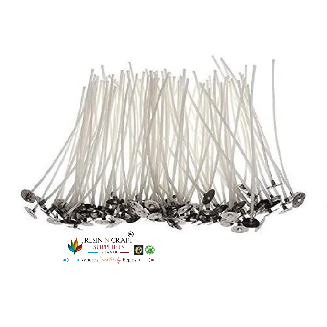 Premium Paraffin-Coated Candle Wick For Candle (100 Piece)