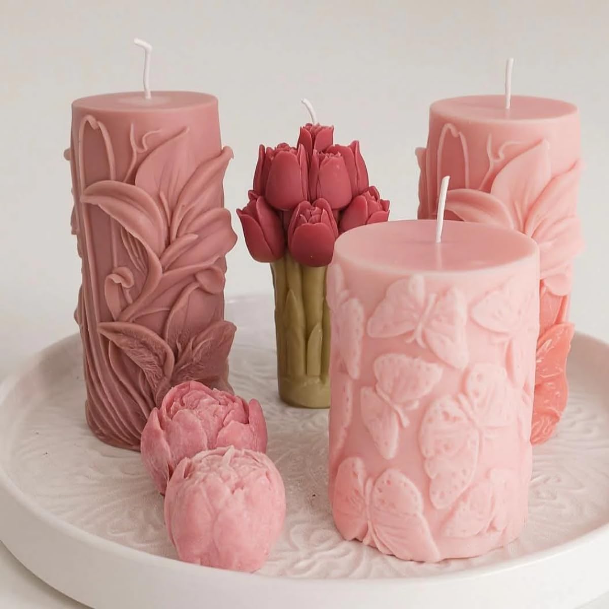 Lily Flower Candle Handmade Mould (RHM0204M)