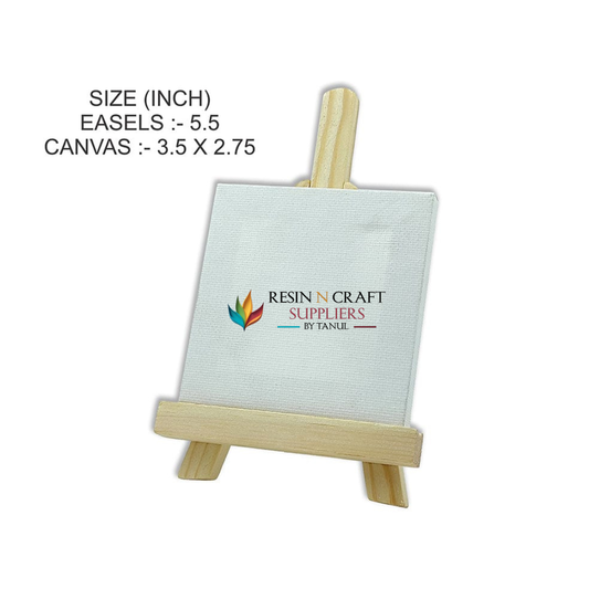 Easel With Square Canvas