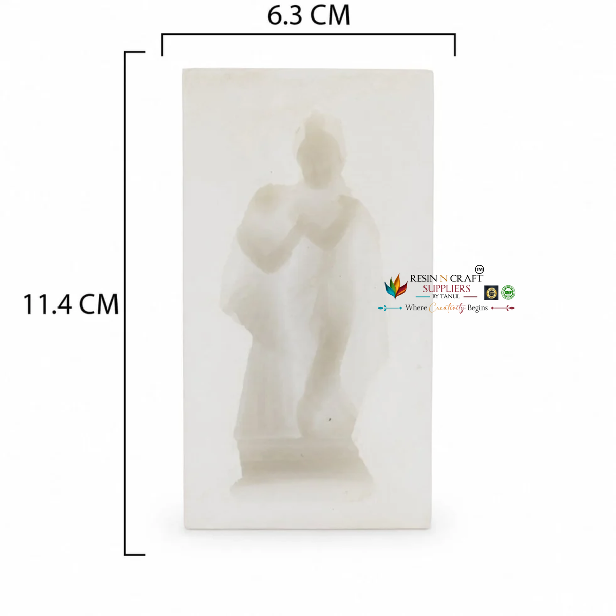 Radha Krishna Silicon Mould RIHM028M