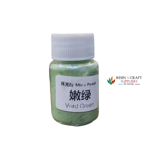Vivid Green Mica Powder (10 Gram)