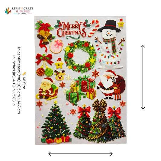 Color Peel & Stick UV DTF Sticker – A6 Size (UVS - 106)