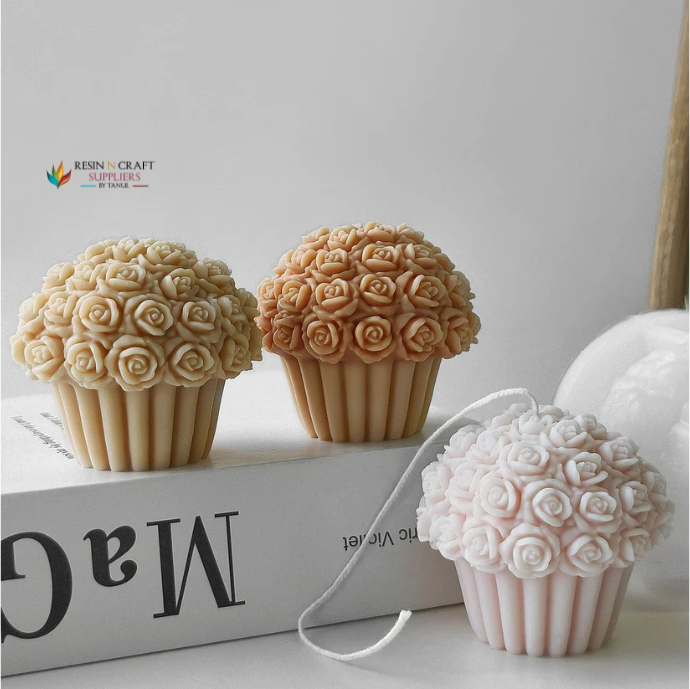 Flower Bouquet Candle Handmade Mould
