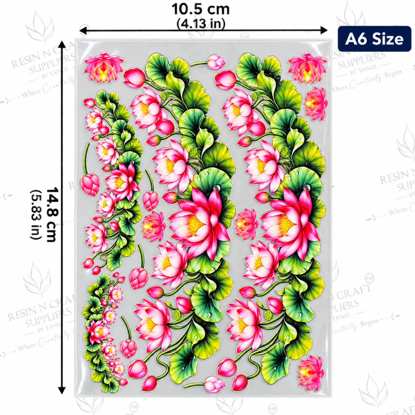 Color Peel & Stick UV DTF Sticker – A6 Size (UVS - 200)