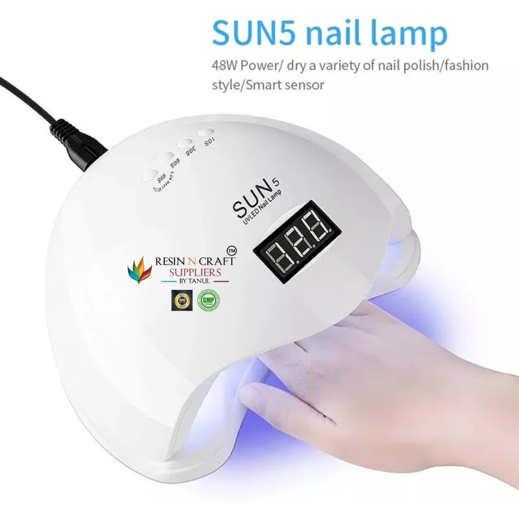 BIG UV LAMP / 48w 24 LEDs Automatic Sensor LED UV Lamp Manicure Pedicure Tool