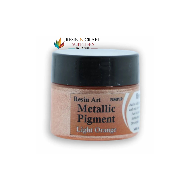 Light Orange Metallic Pigment 20 grms