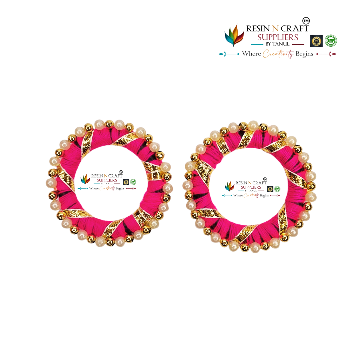 Traditional Pearl Ring (Pink) Moti Pearl Ring
