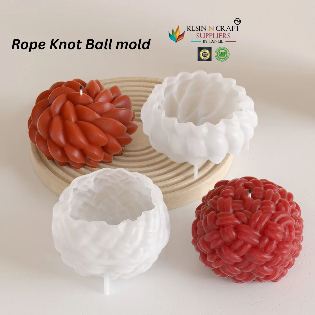 Rope Knot Ball Mold – Premium Silicone Mold