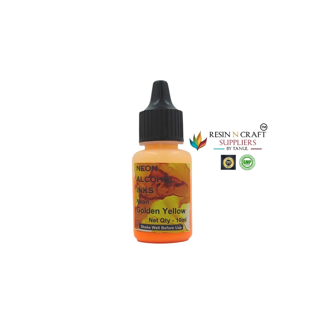 Neon Alcohol Ink – 10g Each | Pack of 6 Colors & Single Colors Available