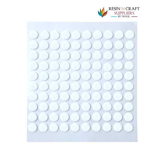 10 Mm 2 Side Tape Candle Wick Sticker (100 Piece)
