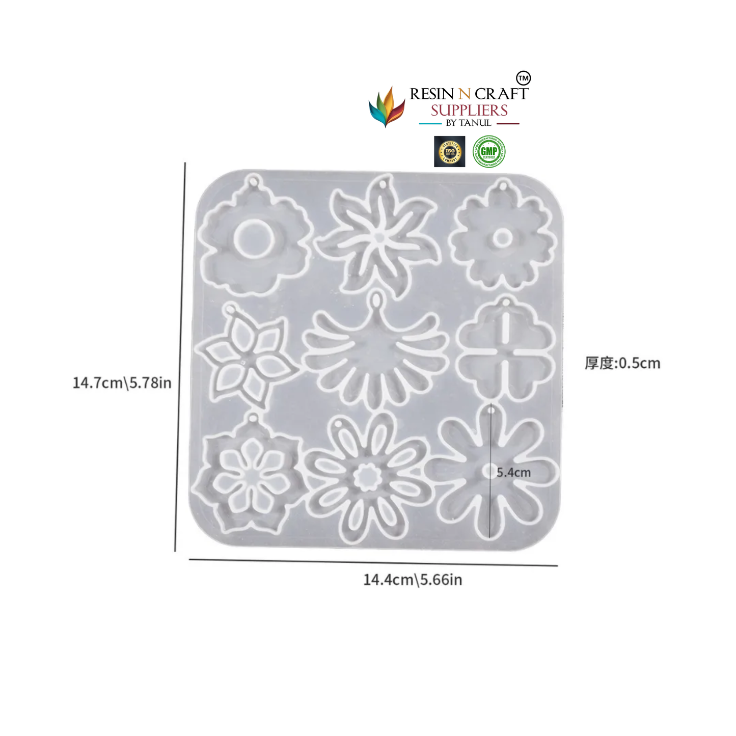 Flower Earring & Pendant Mould – A