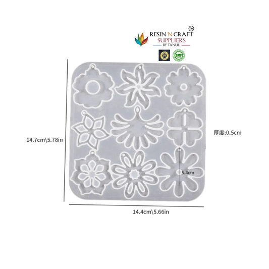 Flower Earring & Pendant Mould – A