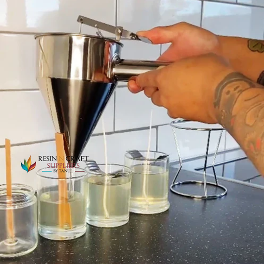 Metal Pouring Funnel For Wax