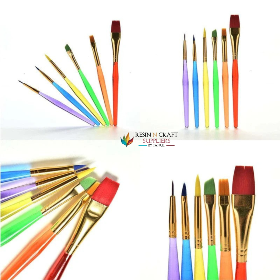 6-Piece Brush Set New