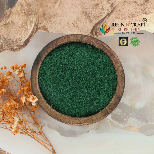 Artificial Foam Grass Powder Shade - 04 (25gms) Dark Moss Green (RAF104) (MOSS)