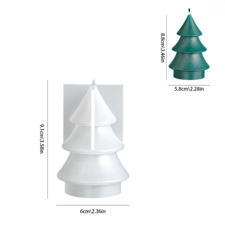 Pointed Christmas Tree Candle Mold (RSP 106)
