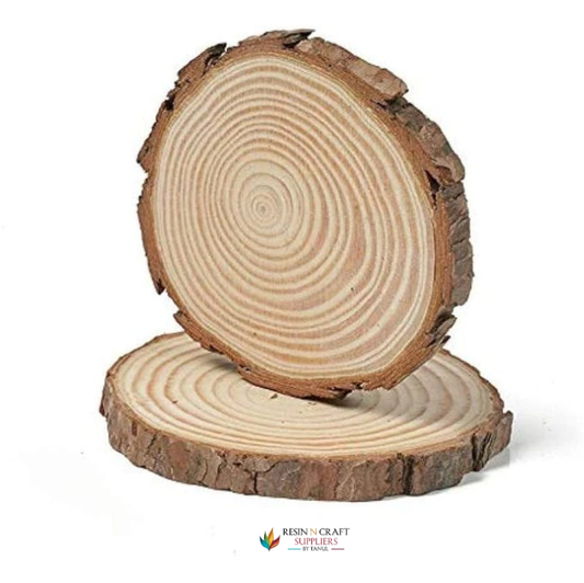 Natural Wooden CoasterSize (Cm): 3-4 X 0.5