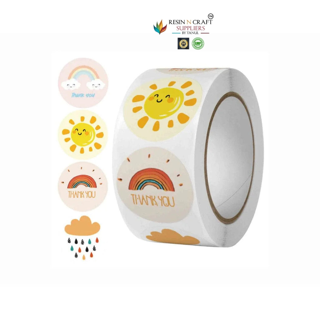 ThankYou Stickers / Thank You Tape (500 Stickers per Roll) ✨💌